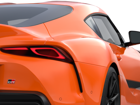 Toyota Supra GR 2025 3D Modell
