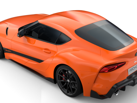 Toyota Supra GR 2025 3D Modell