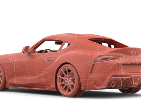 Toyota Supra GR 2025 3D Model