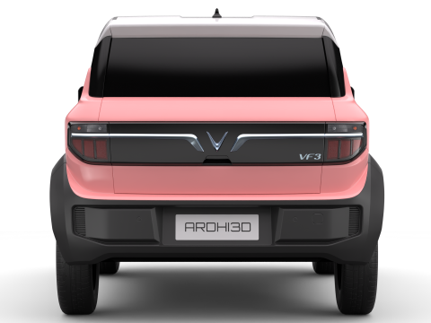 Vinfast VF3 2025 Modello 3D