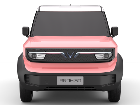 Vinfast VF3 2025 Modello 3D