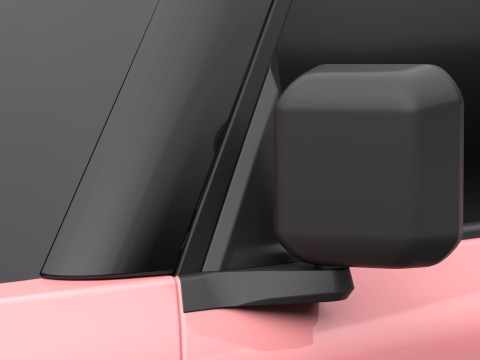 Vinfast VF3 2025 Modello 3D