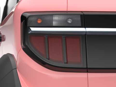 Vinfast VF3 2025 Modello 3D