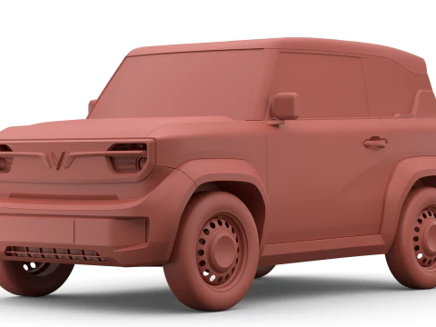 Vinfast VF3 2025 3D Model