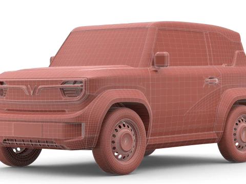 Vinfast VF3 2025 3D Model