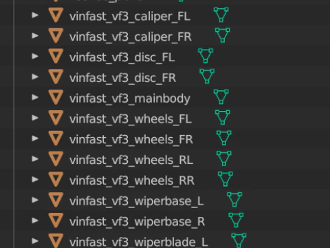 Vinfast VF3 2025 3D Model