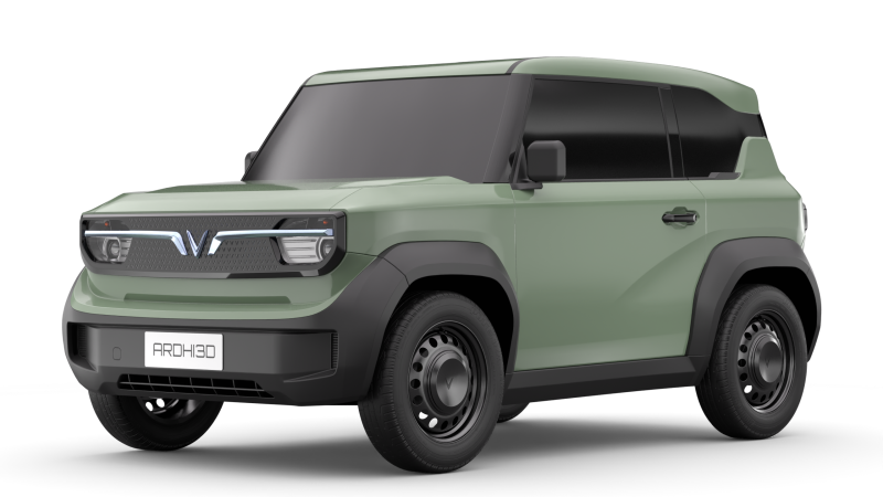 Vinfast VF3 2025 Modello 3D .c4d .max .obj .3ds .fbx .stl .blend 