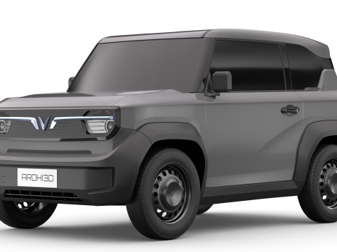 Vinfast VF3 2025 Modello 3D