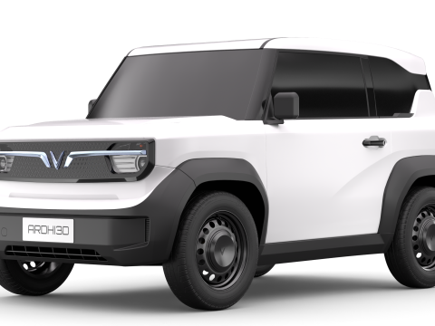 Vinfast VF3 2025 Modello 3D