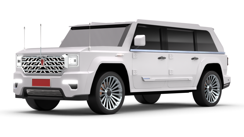 Maung Garuda 3D Model .c4d .max .obj .3ds .fbx .stl .blend 