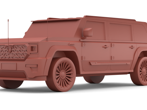 Maung Garuda 3D Model