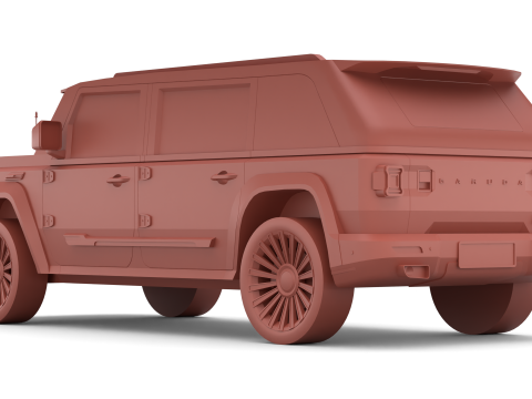 Maung Garuda 3D Model