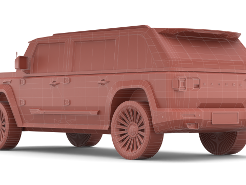 Maung Garuda 3D Model