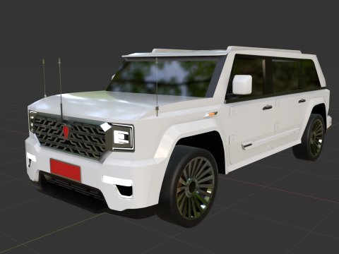 Maung Garuda 3D Model