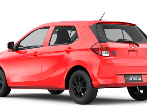 Daihatsu Ayla 2023 3D Model