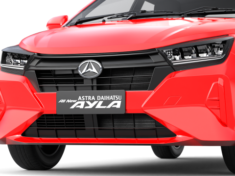 Daihatsu Ayla 2023 3D Modell