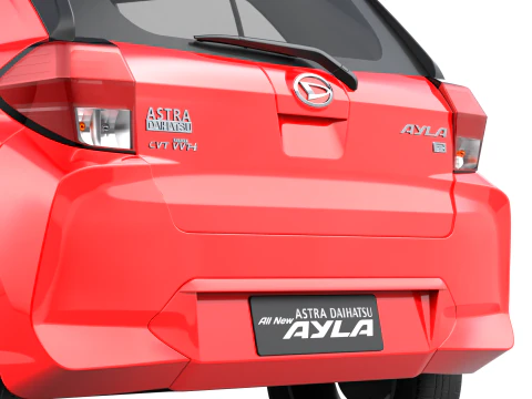Daihatsu Ayla 2023 3D Model