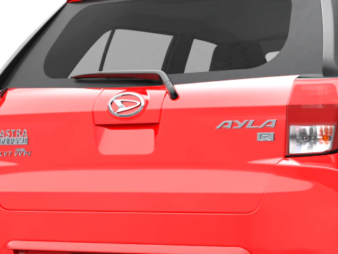 Daihatsu Ayla 2023 3D Model