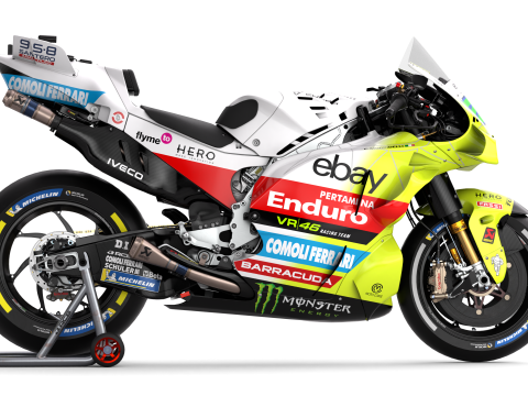 MotoGP Ducati Desmosedici GP - 2025 Pertamina Enduro Livery Modelo 3D