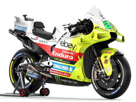 MotoGP Ducati Desmosedici GP - 2025 Pertamina Enduro Livery Modelo 3D