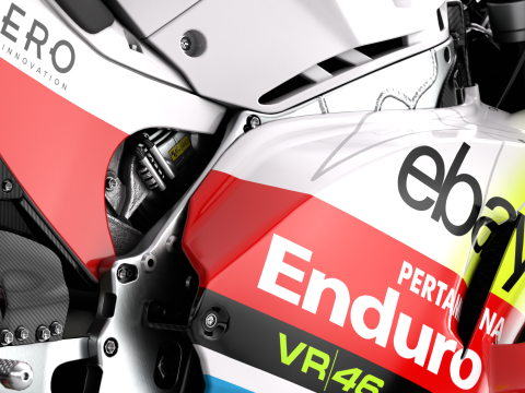 MotoGP Ducati Desmosedici GP - 2025 Pertamina Enduro Livery Modelo 3D
