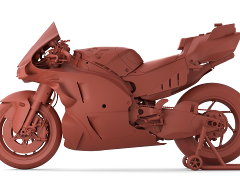 MotoGP Ducati Desmosedici GP - 2025 Pertamina Enduro Livery Modelo 3D