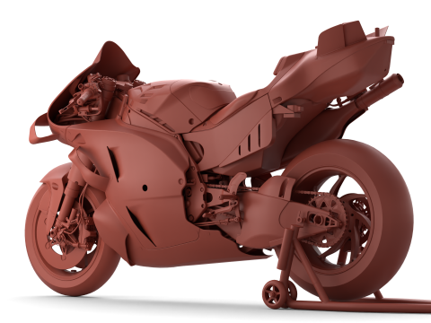 MotoGP Ducati Desmosedici GP - 2025 Pertamina Enduro Livery Modelo 3D