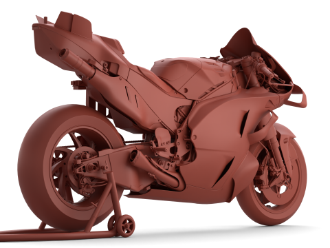 MotoGP Ducati Desmosedici GP - 2025 Pertamina Enduro Livery Modelo 3D