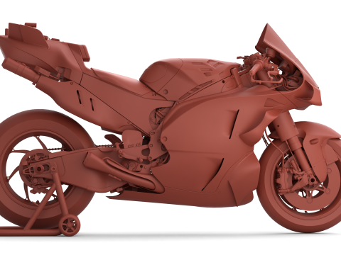 MotoGP Ducati Desmosedici GP - 2025 Pertamina Enduro Livery Modelo 3D