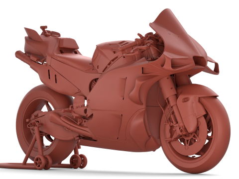 MotoGP Ducati Desmosedici GP - 2025 Pertamina Enduro Livery Modelo 3D