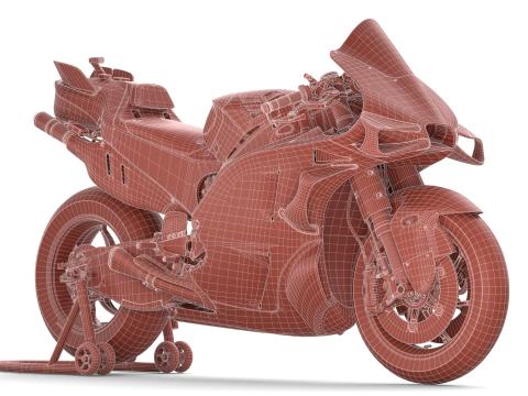 MotoGP Ducati Desmosedici GP - 2025 Pertamina Enduro Livery Modelo 3D