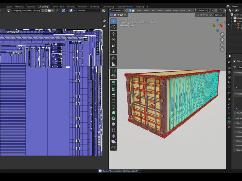 Construction Site Props 3D Model