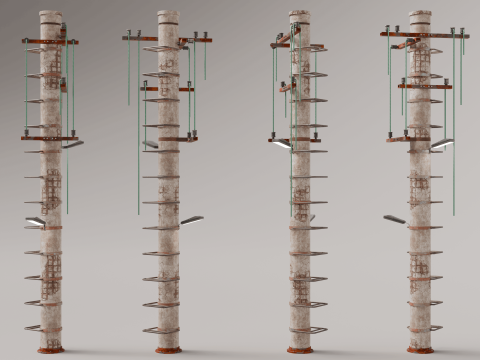 Транспортний контейнер Будинок Реквізит 3D Модель
