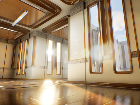 Modular Modern Interior 3D Model