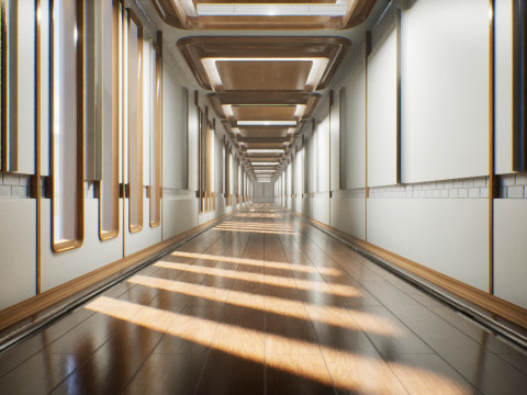 Modular Modern Interior 3D Model