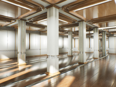 Modular Modern Interior 3D Model