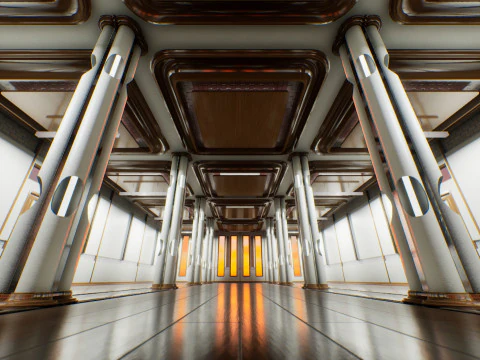 Modular Modern Interior 3D Model