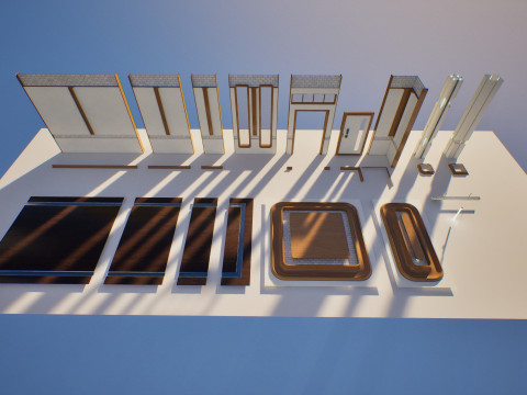 Modular Modern Interior 3D Model