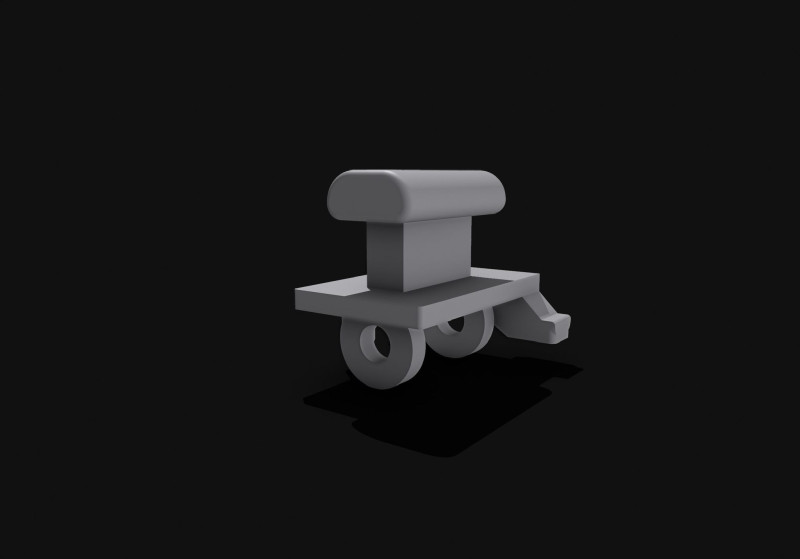 Hyundai Tucson stuurvolumeknop 3D printmodel .c4d .max .obj .3ds .fbx .stl .blend 