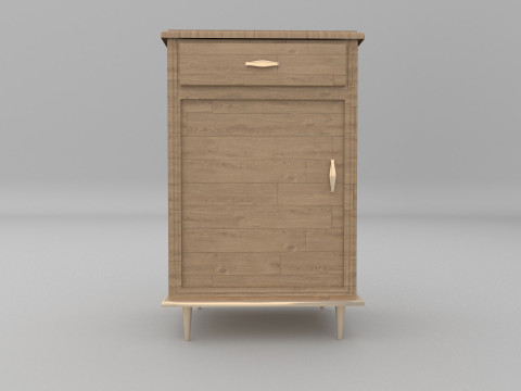 Nachttisch 3D Modell