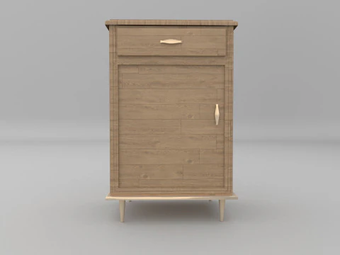 Bed-side table 3D Model