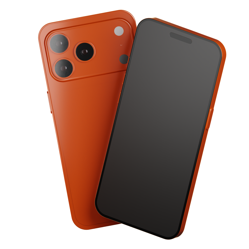 Iphone 17 Pro Max 3D Model .c4d .max .obj .3ds .fbx .stl .blend 