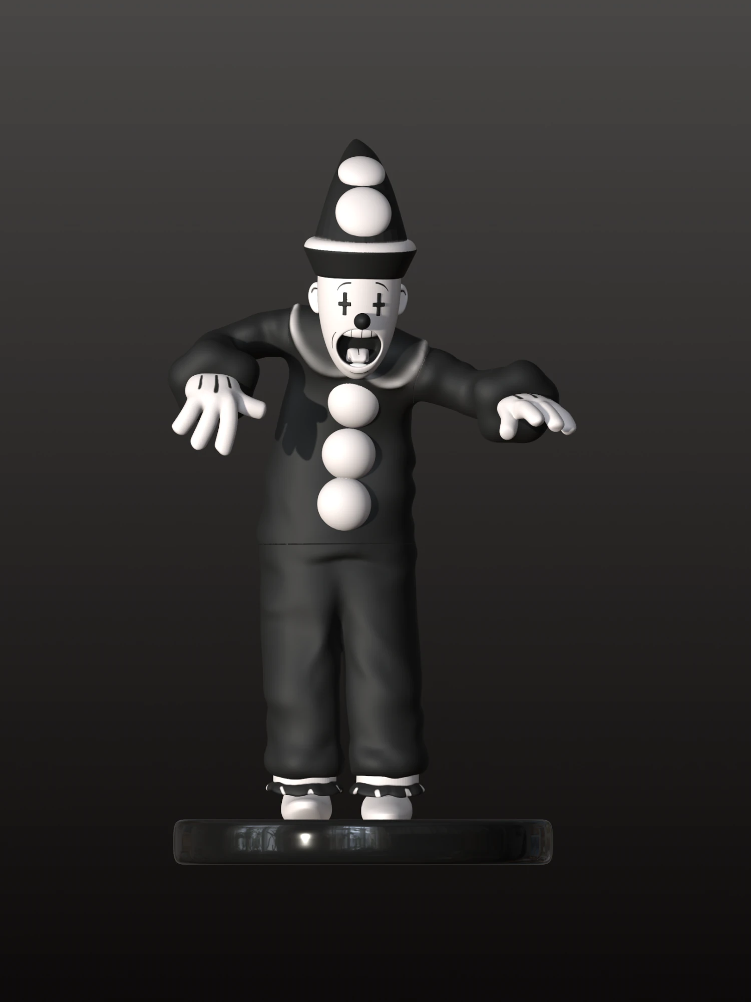 KOKO THE CROWN Betty boop 3D Print Model .c4d .max .obj .3ds .fbx .stl .blend 