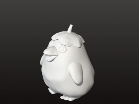 चिहिरो डक पोलिटोस 3D प्रिंट मॉडल