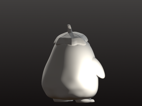 चिहिरो डक पोलिटोस 3D प्रिंट मॉडल