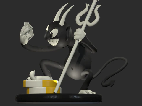Demon CUPHEAD 3D Print Model