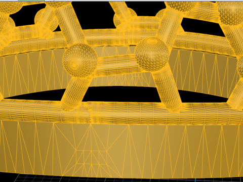 Bracciale rigido in pizzo a nido d'ape, cinturino interno solido, stampabile in 3D, STL verificato Modello di stampa 3D