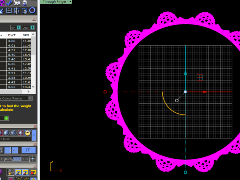 Bracciale rigido in pizzo a nido d'ape, cinturino interno solido, stampabile in 3D, STL verificato Modello di stampa 3D