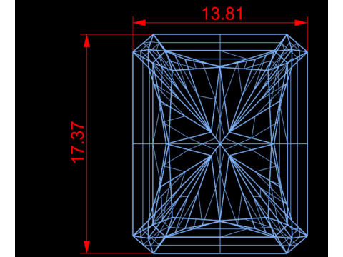 Luz luxuosa do sinete do rubi dos homens da grade imperial forte - c&oacute;pia Ready-3DM STL Modelo de Impressão 3D