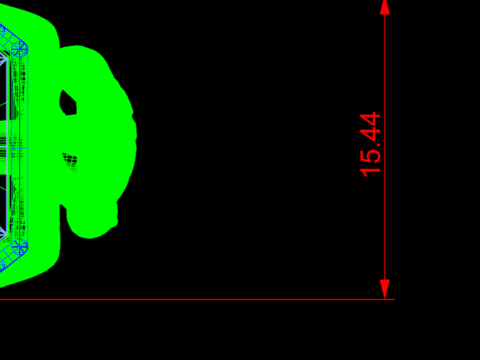 Cincin Solitaire Potongan Zamrud Ular Penjaga Cetak Detail Tinggi Siap-3DM-STL Model Cetak 3D